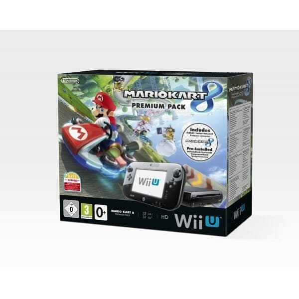 Consola Nintendo Wii U Premium Pack 32GB + Mario Kart