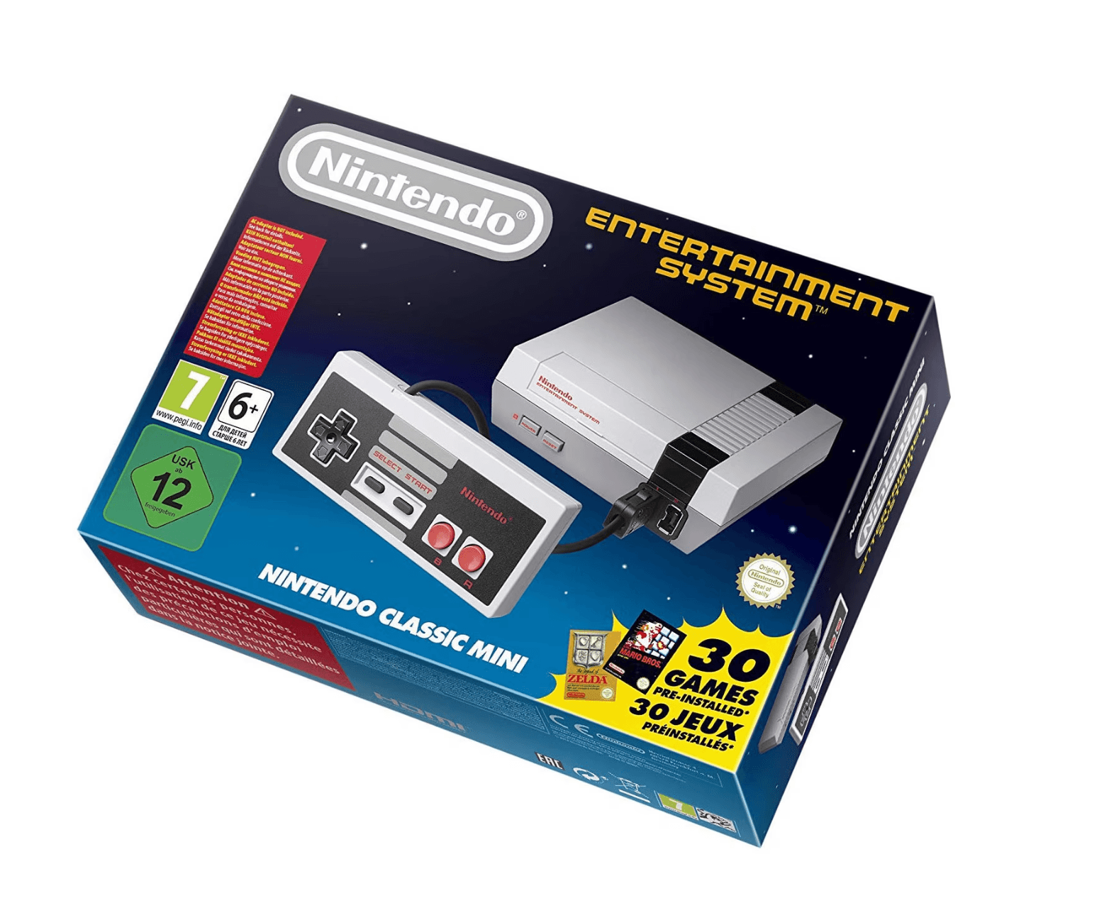 Consola Nintendo Classic Mini NES