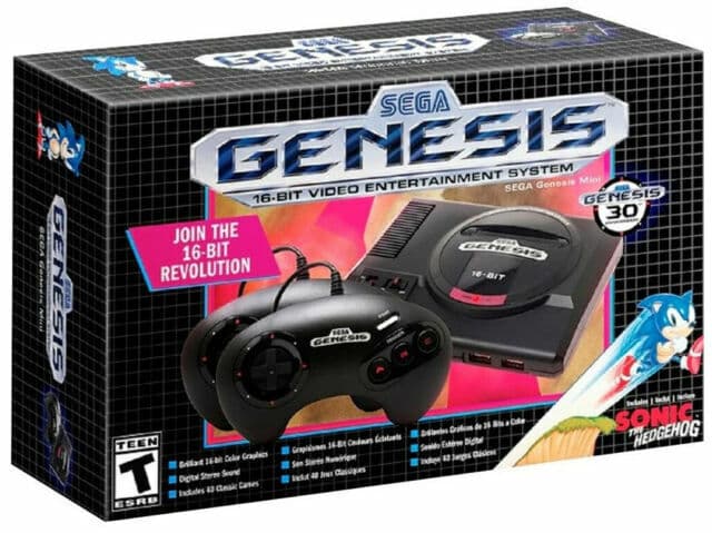Consola Retro Sega Genesis - 42 Jocuri