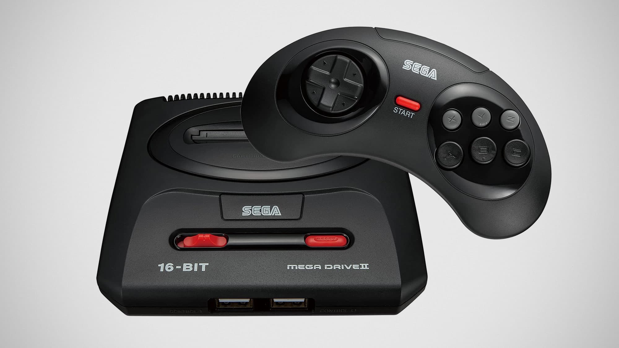 Consola Sega Mega Driver 2 PAL an 1990