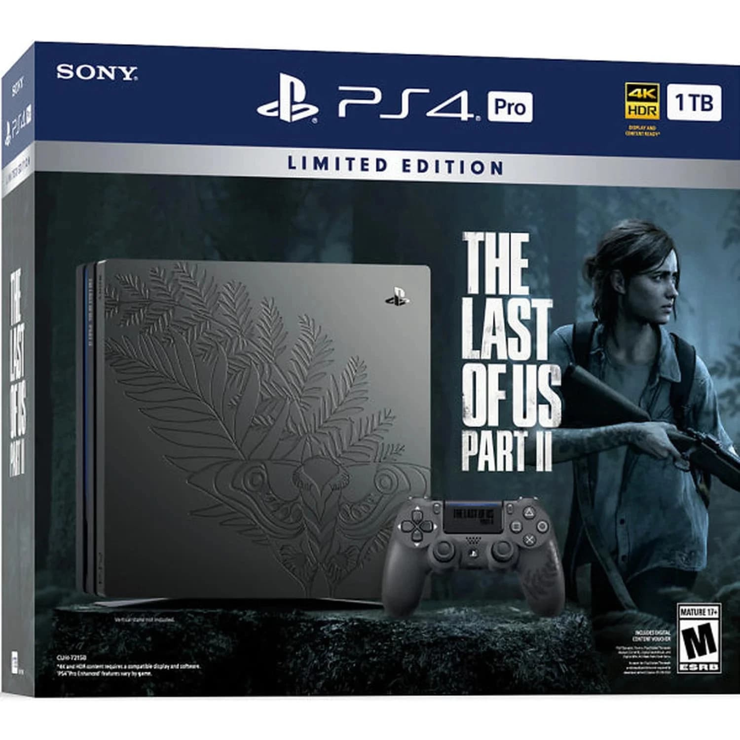 Consola Sony PlayStation 4 Pro 1TB The Last of Us Part II Limited Edition