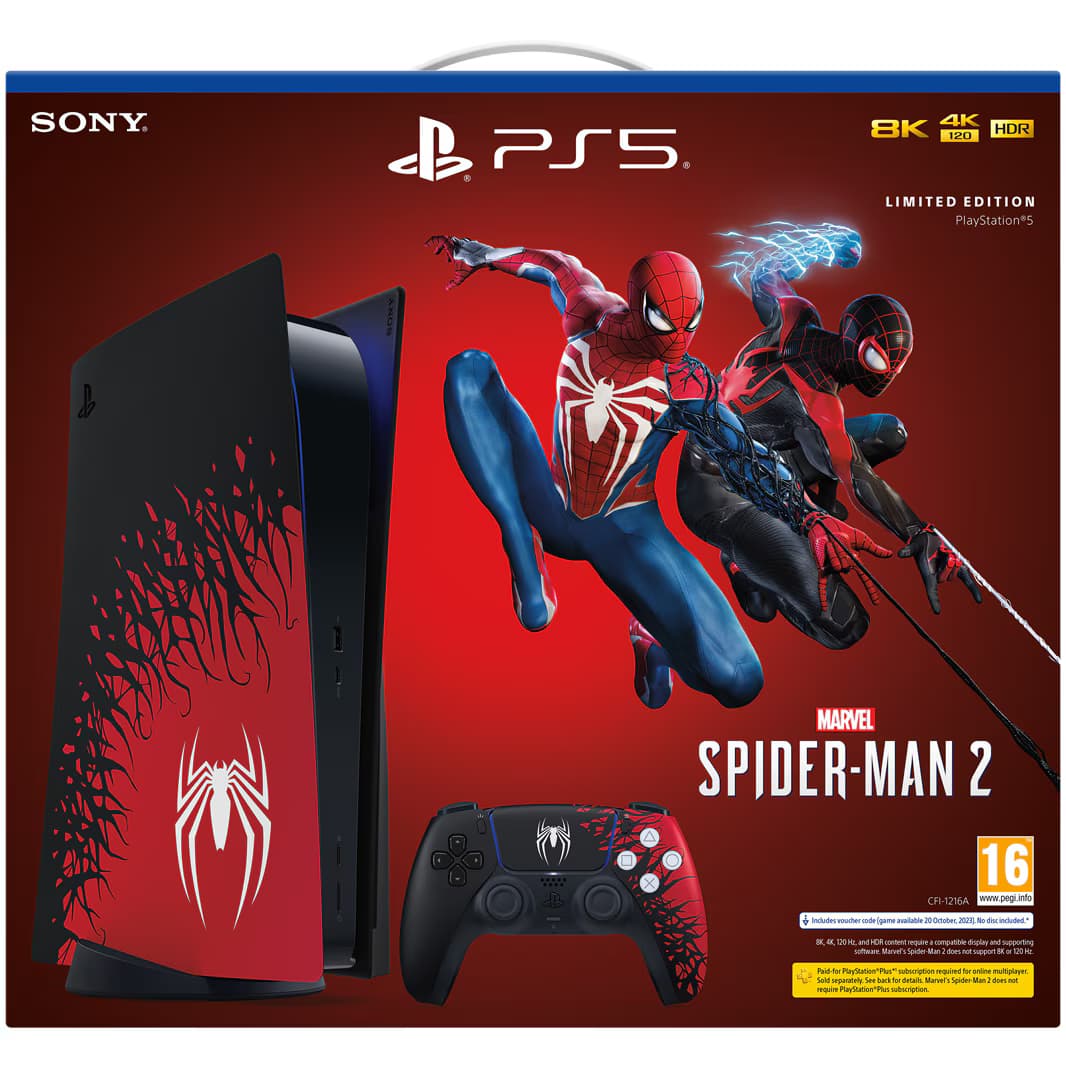 Consola PlayStation 5 825GB Marvel's Spider-Man 2 Limited Edition