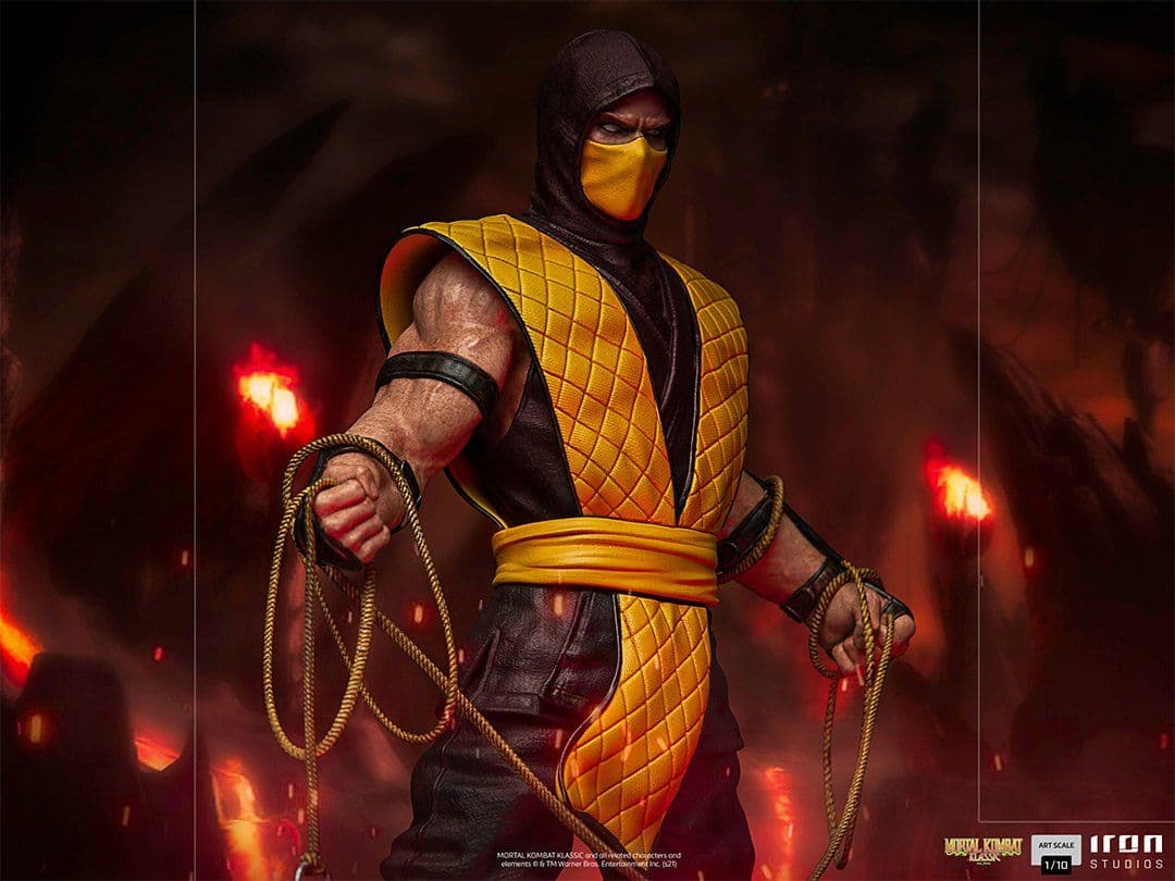 Statuie Mortal Kombat Scorpion - Iron Studios