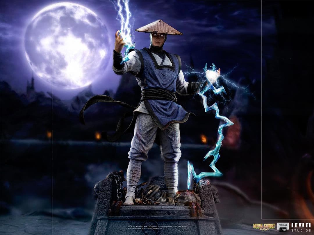 Statuie Mortal Kombat Raiden - Iron Studios