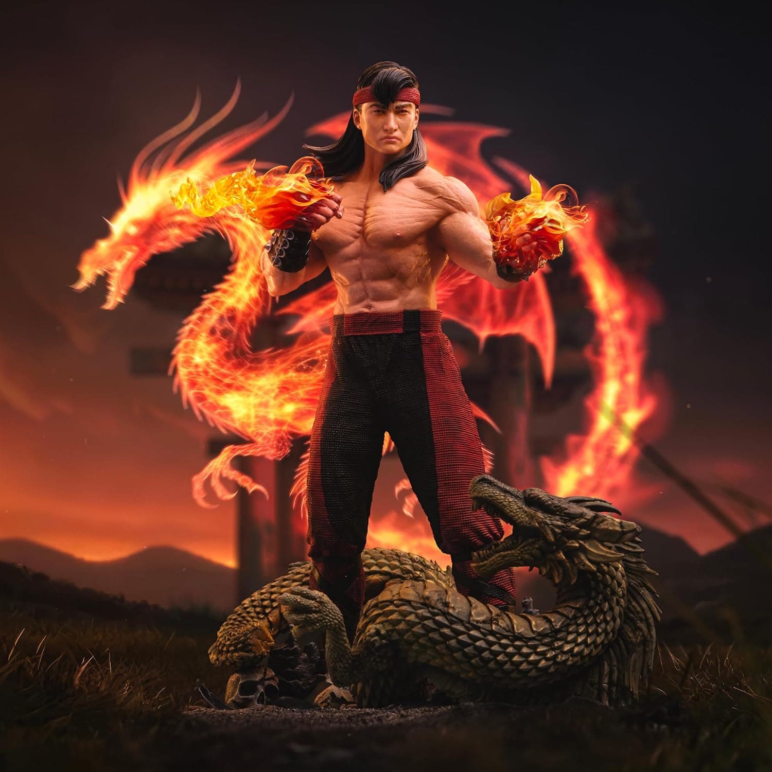 Statuie Mortal Kombat Liu Kang - Iron Studios